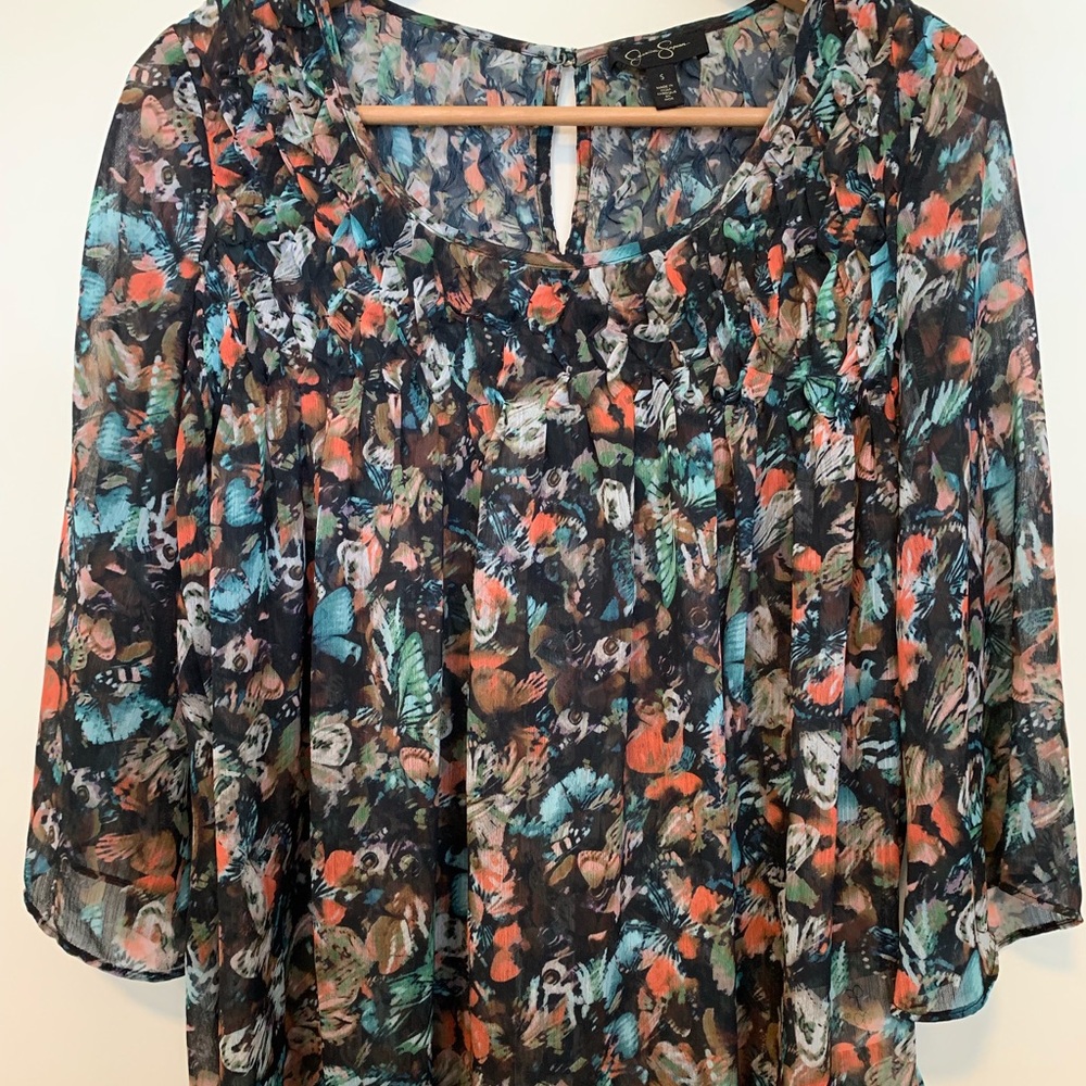 Jessica Simpson Blouse SZ XS